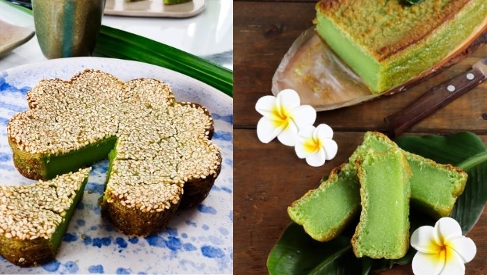 resipi kuih bakar pandan