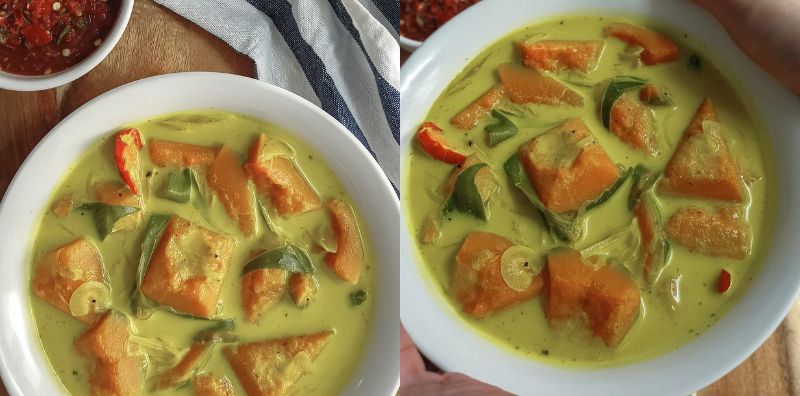 Masak Lemak Labu, Ikut Cara Ini Kuah Tak Cair & Labu Tak Hancur!