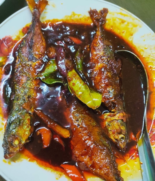 masak pedas ikan kembung