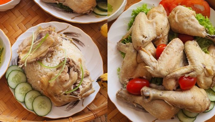 nasi ayam hainan mudah