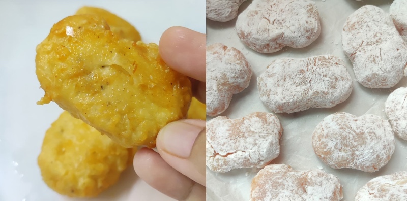 Wanita Ini Kongsi Resipi Nugget Ayam Homemade, Tanpa Kukus Tapi Terbentuk Elok!