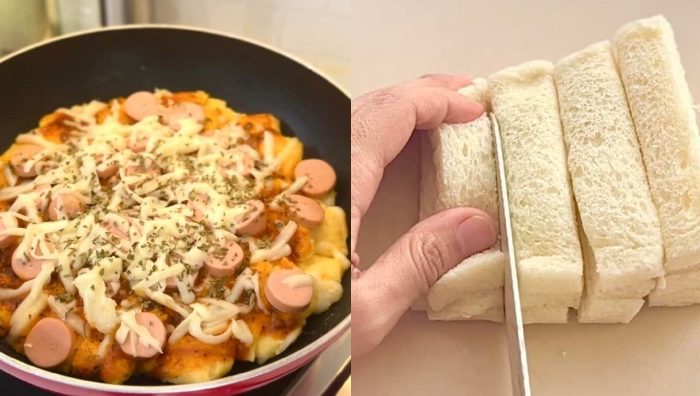pizza dari roti tawar