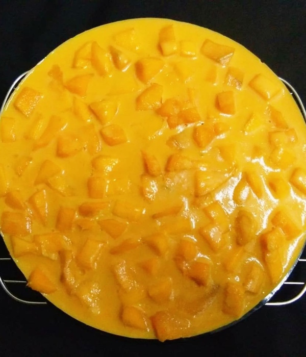 puding cheese mangga