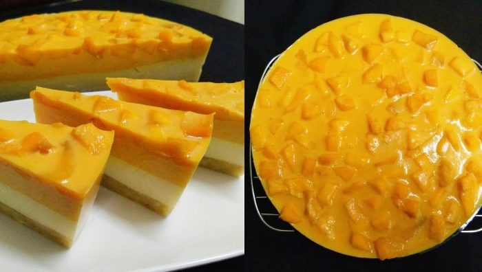 puding cheese mangga