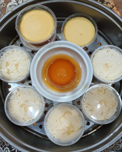 puding karamel telur 