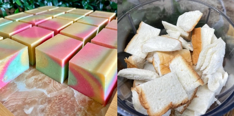 Puding Roti Marble Yang Mak-Mak Sekarang Suka Buat, Tak Payah Kukus!