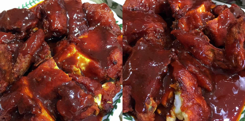 Resipi Ayam Madu Sedap Menjilat Jari, Rasa Sebiji Ala Kedai Mamak