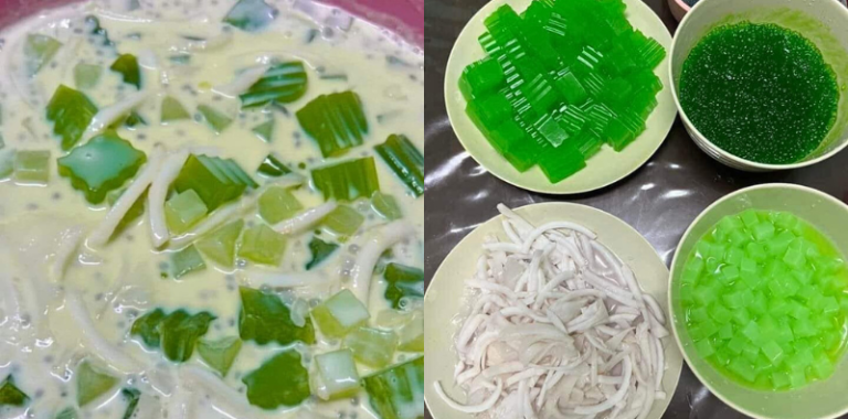 Buko Pandan Yang Sedap & Super Creamy, Ikut Resipi Mudah Ini