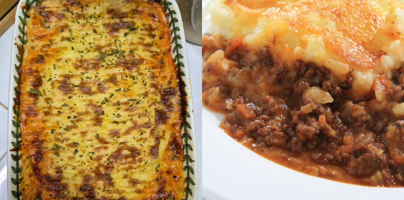 Resipi Cottage Pie, Gabungan Sos Bolognese Daging & Kentang Lenyek Yang Padu!