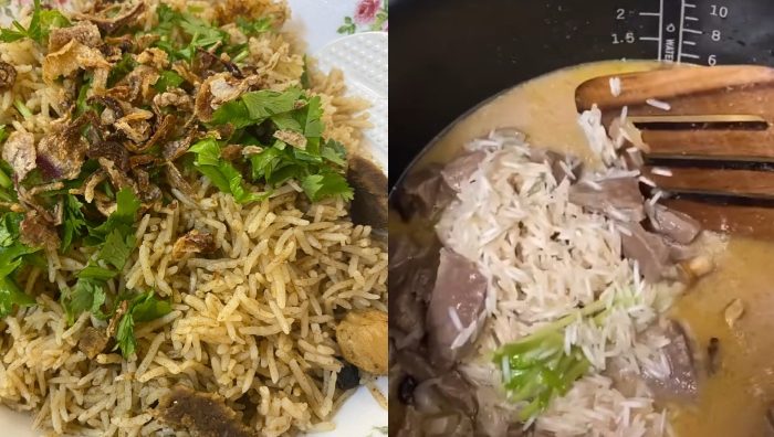 resepi nasi daging simple