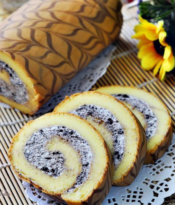 resepi swiss roll