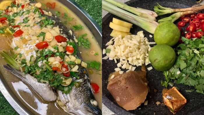 ikan siakap stim limau