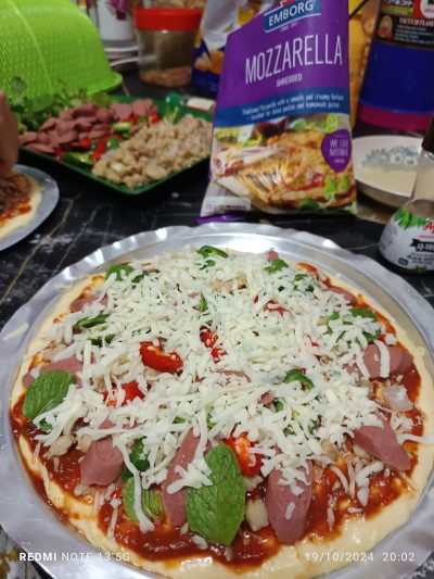 resipi pizza kampung