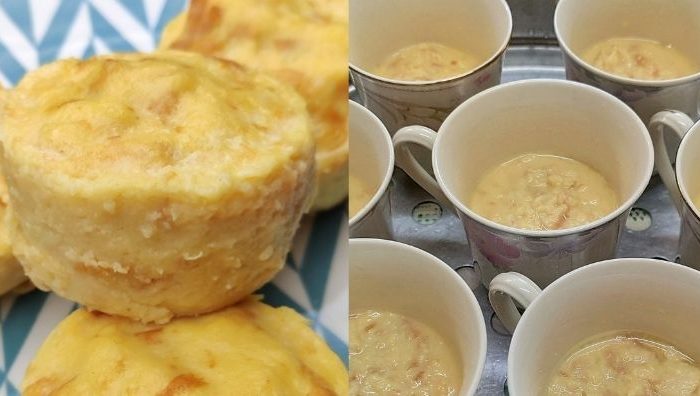 resipi puding roti kukus