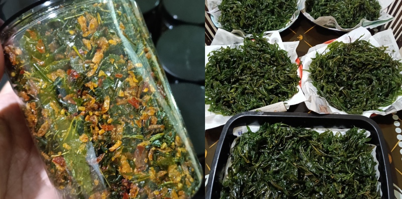 Sambal Pucuk Ubi Rangup, Nak Hasil Elok Dan Tak Serap Minyak Guna Tips Ini