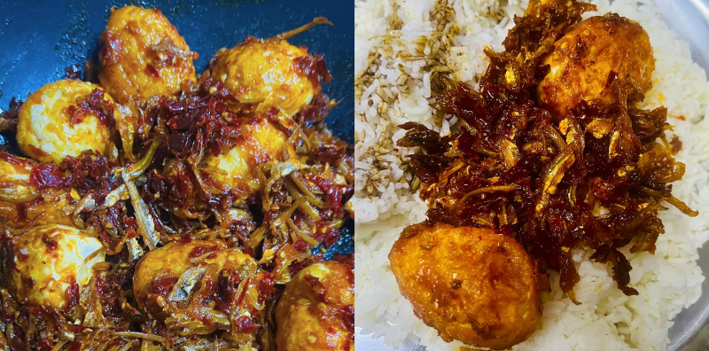 Resipi Sambal Bilis Telur Rebus Goreng, Lauk Mudah Boleh Masak Hari-Hari