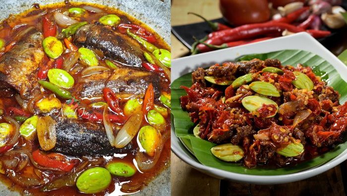 sambal tumis sardin petai