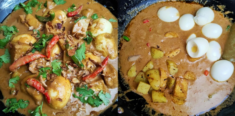 telur masak kurma