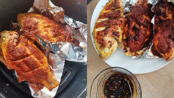 cara bakar ikan