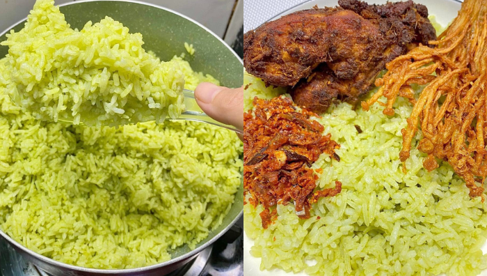 cara buat nasi lemak