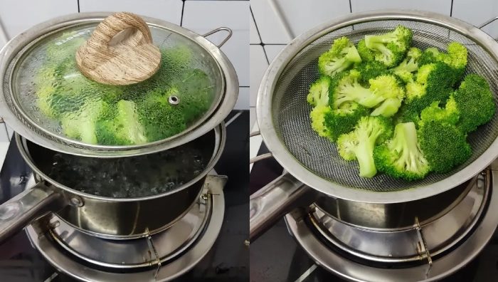 cara kukus makanan
