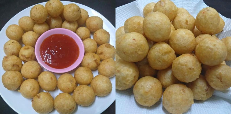 Cara Buat Cucur Bilis Kembung, Rangup & Bulat-Bulat Comel!