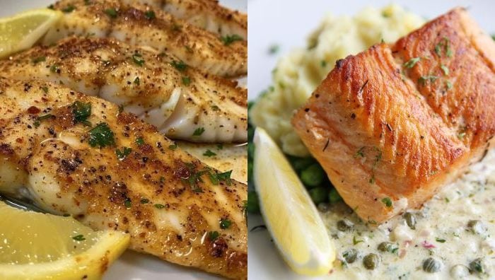ikan filet sos lemon