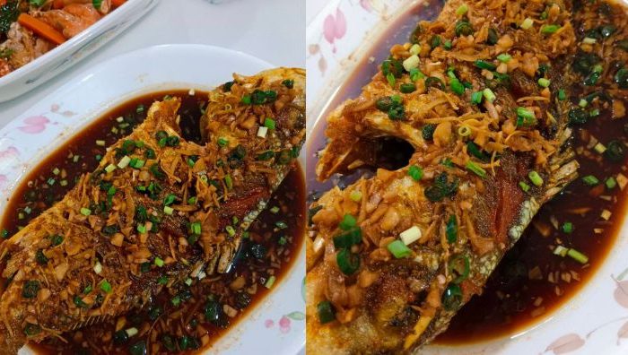 ikan goreng halia