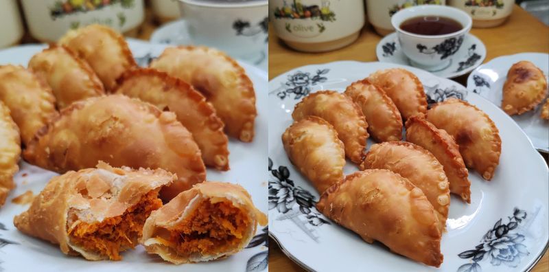 Karipap Spera Cara Utara, Inti Kelapa Pedas Yang Menyelerakan!