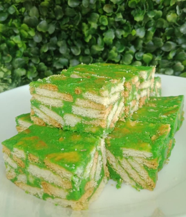 kek batik pandan