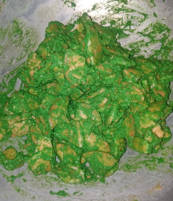 kek batik pandan