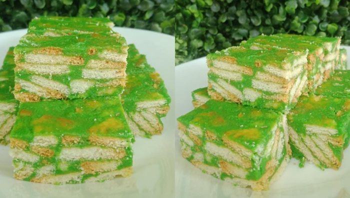 kek batik pandan