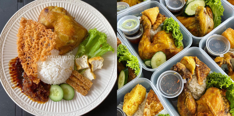 Nasi Ayam Penyet Ala Wong Solo, Sedapnya Bikin Makan Bertambah-Tambah!