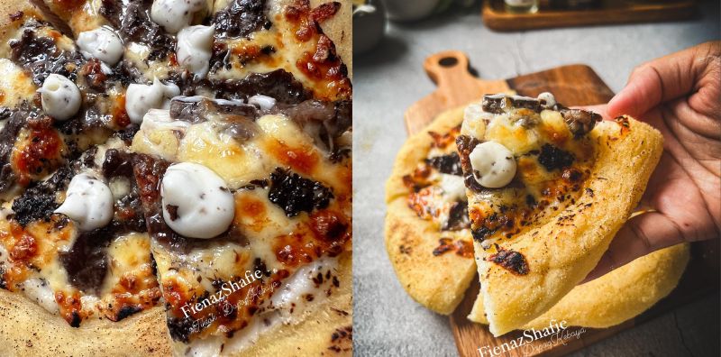 Resipi Piza Truffle Wagyu, Gabungan 3 Rasa Yang Cukup Unik & Nampak Mewah!