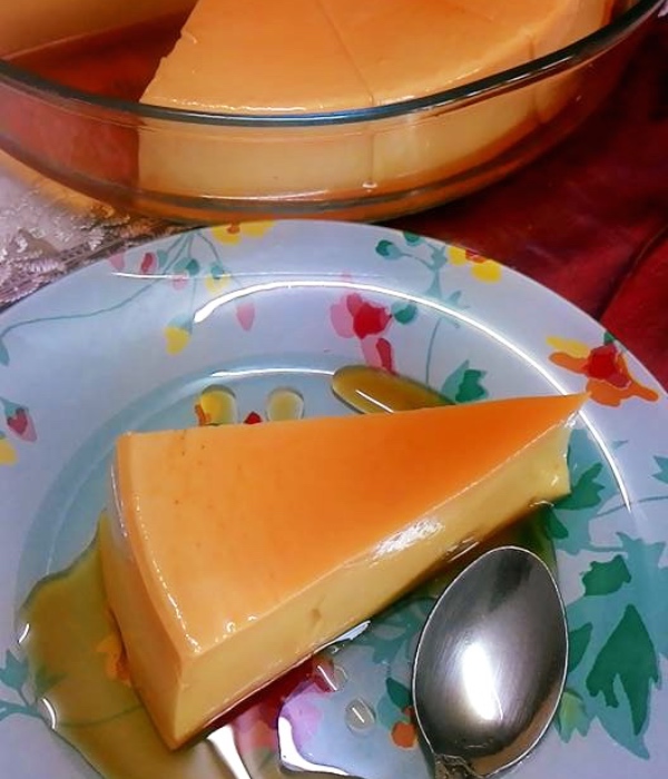 puding karamel tanpa telur