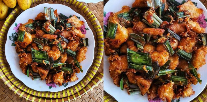 Resipi Ayam Goreng Pandan, Ini Cara Mudah Tak Perlu Balut Daun!