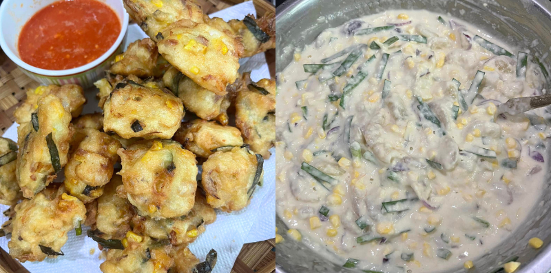 Cara Buat Cucur Jagung Manis, Guna Resipi Ini Confirm Bertambah Sedap & Rangup