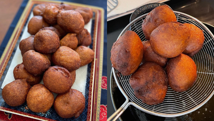 kuih bom pisang