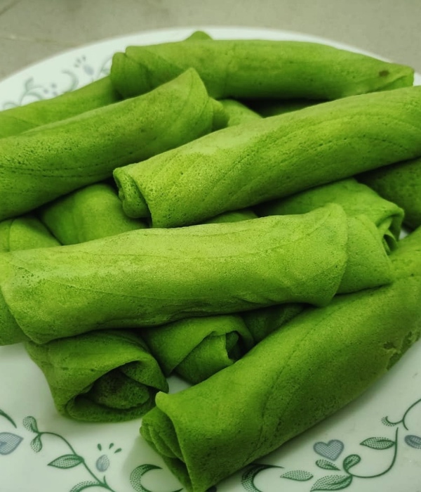 resepi kuih ketayap simple