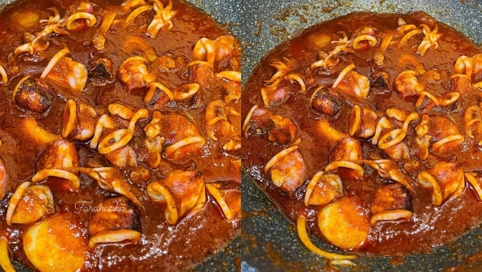 resepi sambal sotong sedap