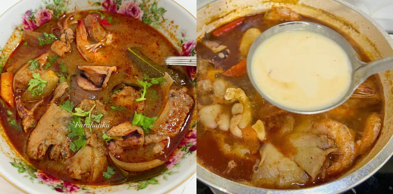 Resipi Tom Yam Campur, Sebiji Macam Kedai Siam Kalau Letak ‘Susu’ Ini