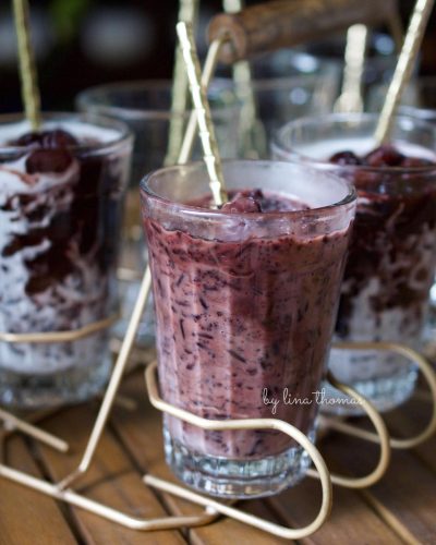 resipi bubur pulut hitam