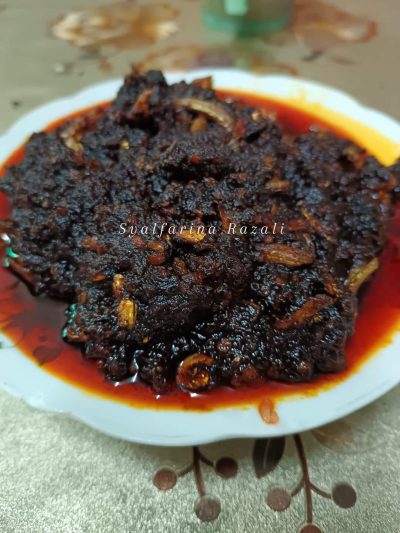 sambal goreng garing 