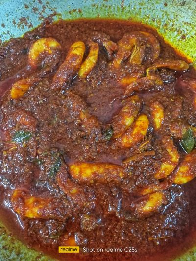 resipi sambal udang pedas