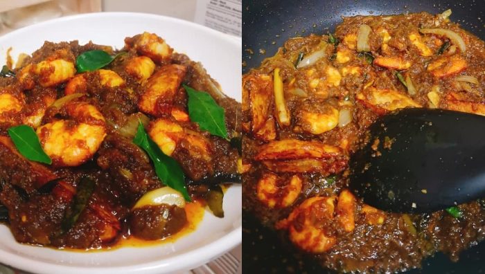 udang goreng kari
