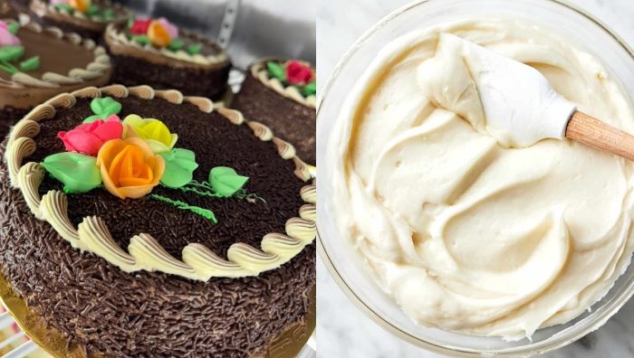 cream frosting