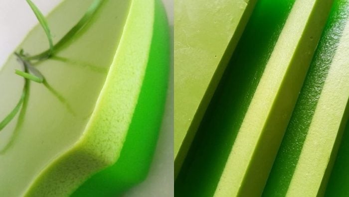 agar agar santan pandan