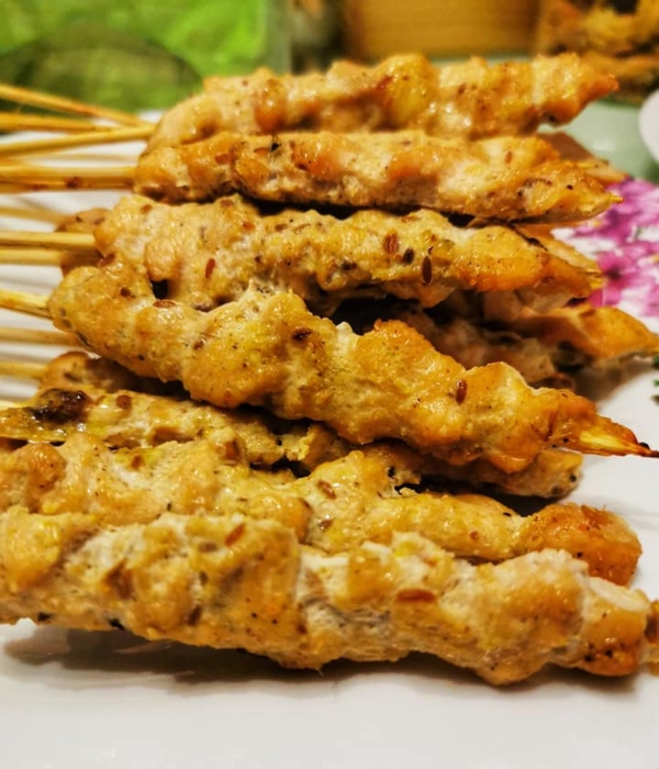 cara bakar sate