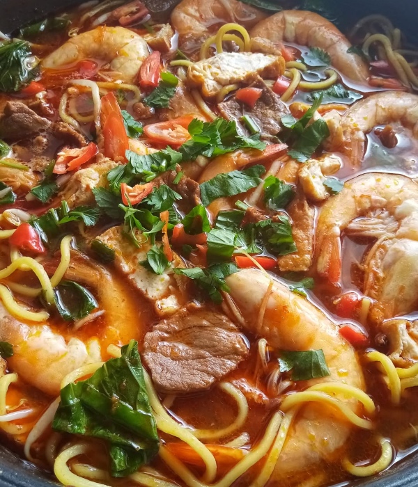 cara buat mee udang