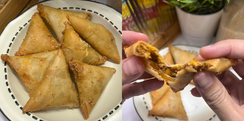 cara buat samosa